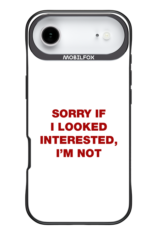 I'm not - Apple iPhone 17 Air