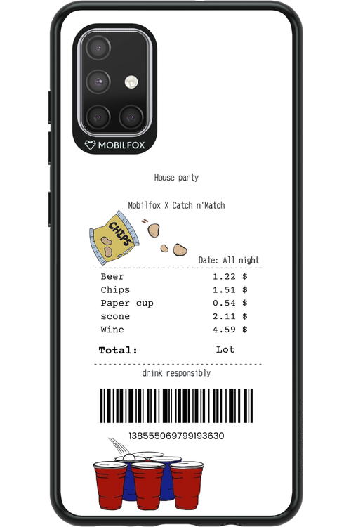 house party - Samsung Galaxy A71