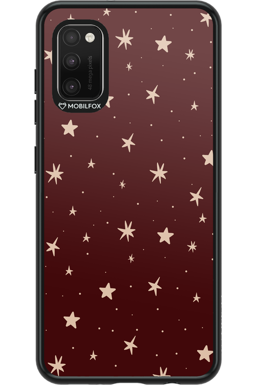Burgundy Stars - Samsung Galaxy A41