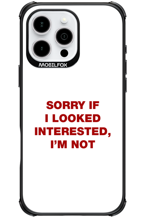 I'm not - Apple iPhone 16 Pro Max