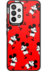 Iconic Mouse (red pattern) - Samsung Galaxy A53