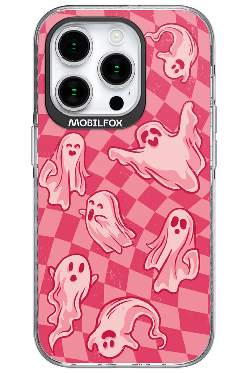 Strawberry Ghosts - Apple iPhone 15 Pro