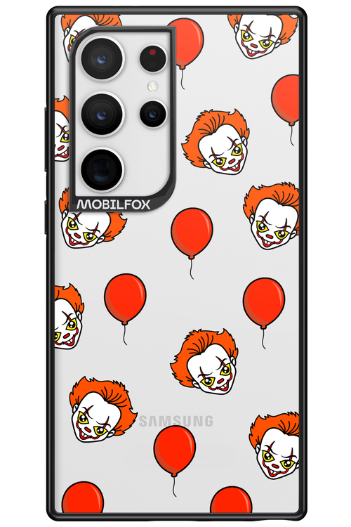 Mystery Clown (Transparent) - Samsung Galaxy S24 Ultra