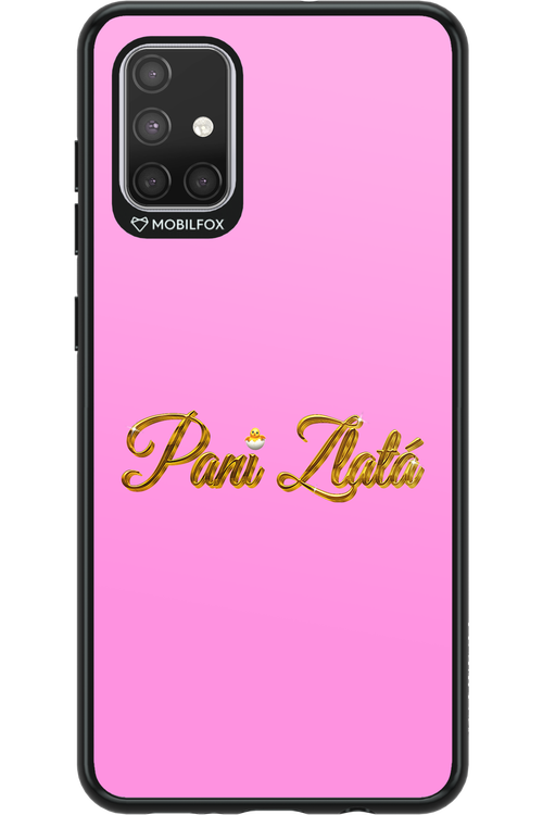 Pani Zlatá - Samsung Galaxy A71