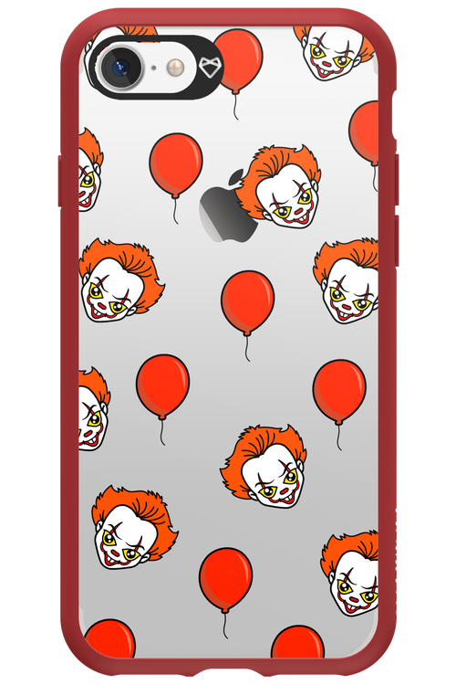 Mystery Clown (Transparent) - Apple iPhone 7