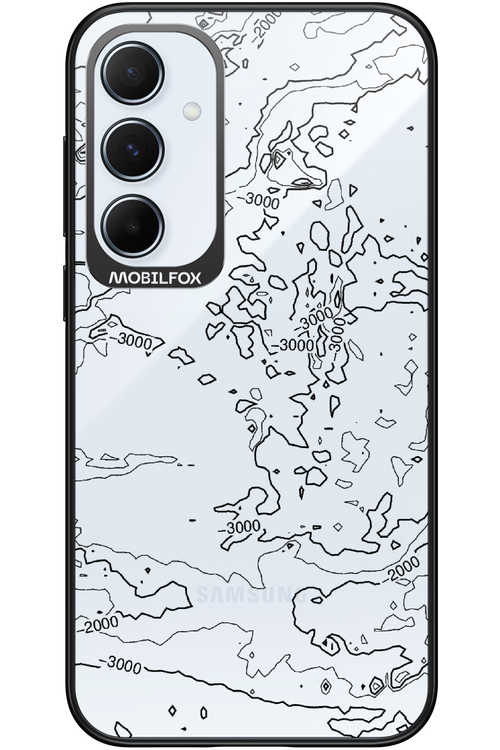Contour Map - Samsung Galaxy A55