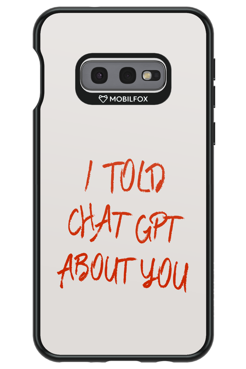 About You - Samsung Galaxy S10e