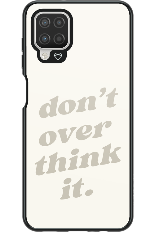 No OverThink - Samsung Galaxy A12