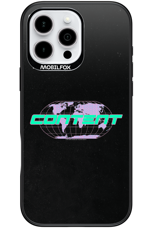 CONTENT 2.0 - Apple iPhone 16 Pro Max
