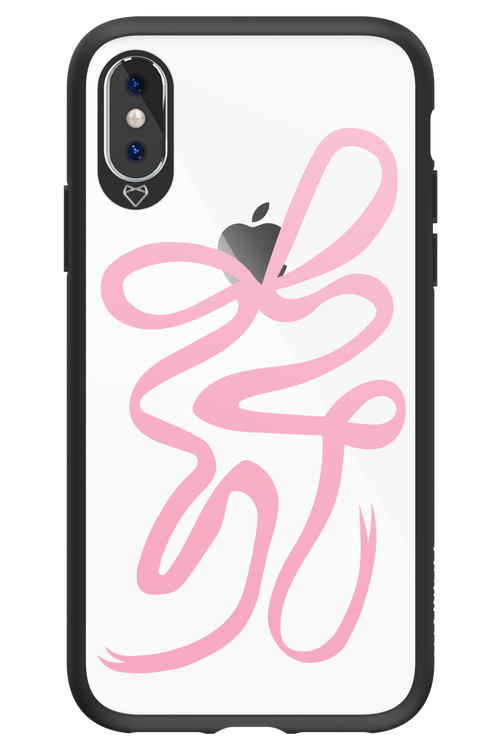Pink Bow - Apple iPhone XS
