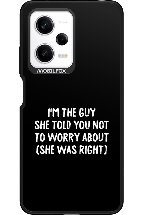 She was right 2.0 - Xiaomi Redmi Note 12 Pro 5G