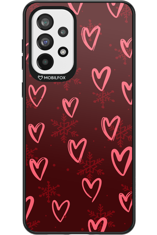 Christmas Hearts - Samsung Galaxy A73