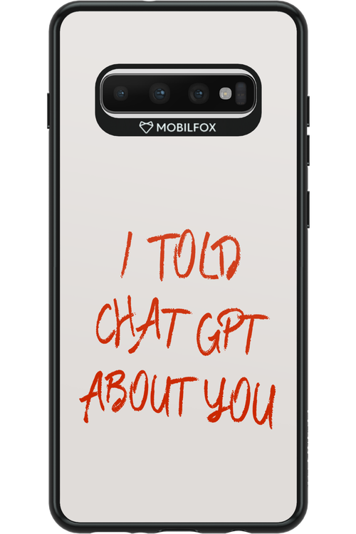 About You - Samsung Galaxy S10+