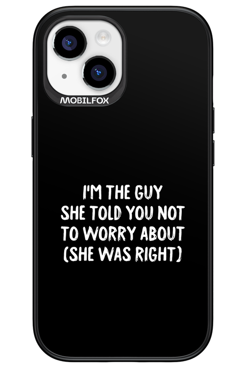 She was right 2.0 - Apple iPhone 15
