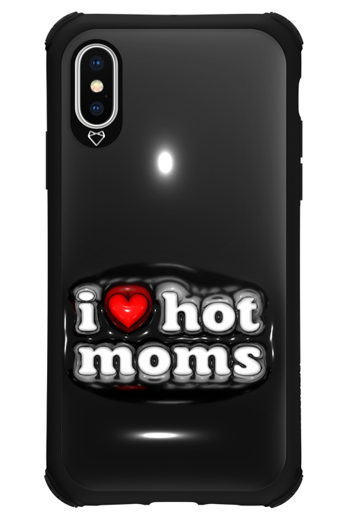 I love hot moms puffer - Apple iPhone X