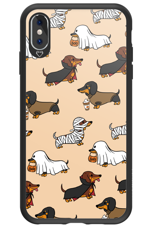 Scary Dachshund - Apple iPhone XS Max