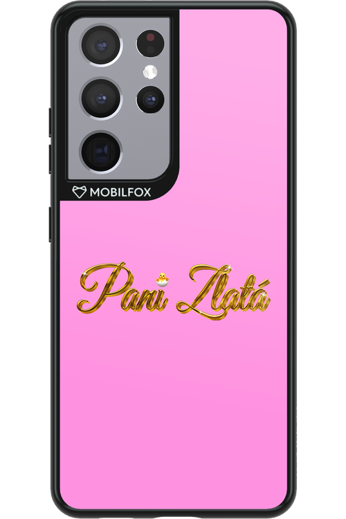 Pani Zlatá - Samsung Galaxy S21 Ultra