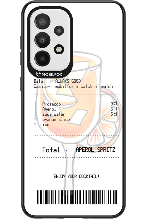 aperol spritz cocktail - Samsung Galaxy A33