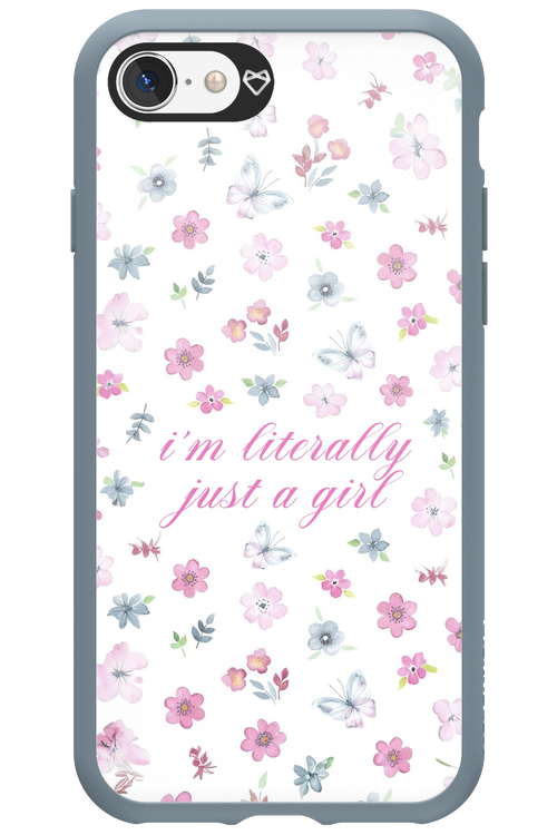 Just a girl pink - Apple iPhone 8