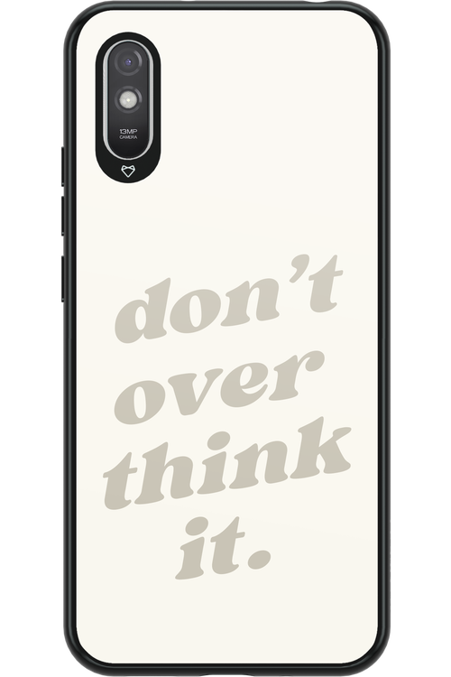 No OverThink - Xiaomi Redmi 9A
