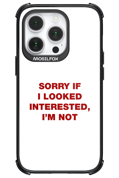 I'm not - Apple iPhone 14 Pro