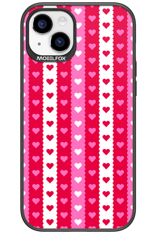 Christmas Heart Biscuit - Apple iPhone 15 Plus