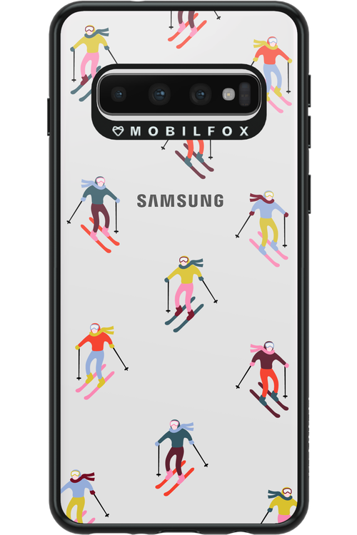 Snow Motion (Transparent) - Samsung Galaxy S10