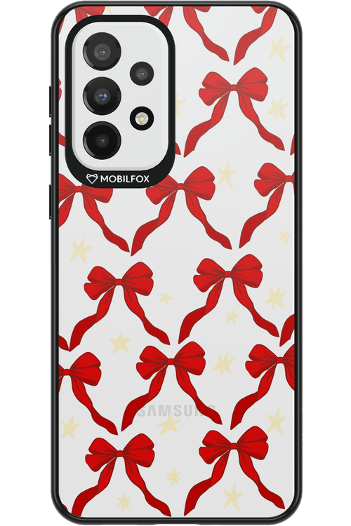 Bow & Stars (Transparent) - Samsung Galaxy A33