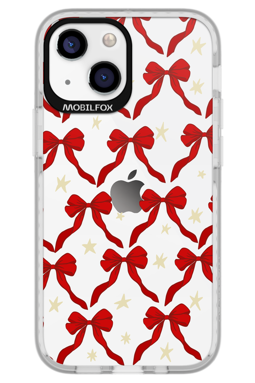 Bow & Stars (Transparent) - Apple iPhone 13 Mini