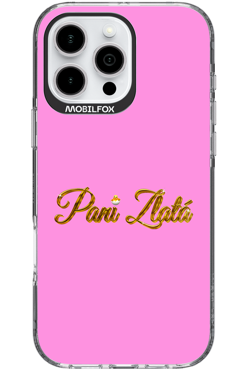 Pani Zlatá - Apple iPhone 16 Pro Max