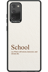 Schooool - Samsung Galaxy Note 20