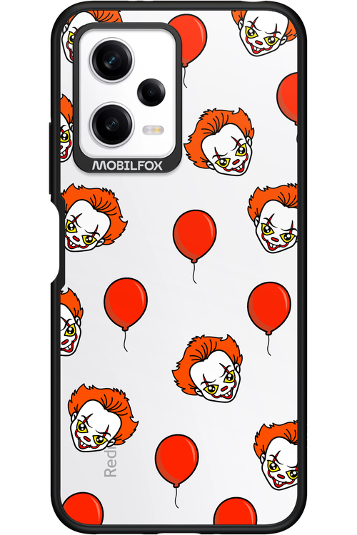Mystery Clown (Transparent) - Xiaomi Redmi Note 12 5G
