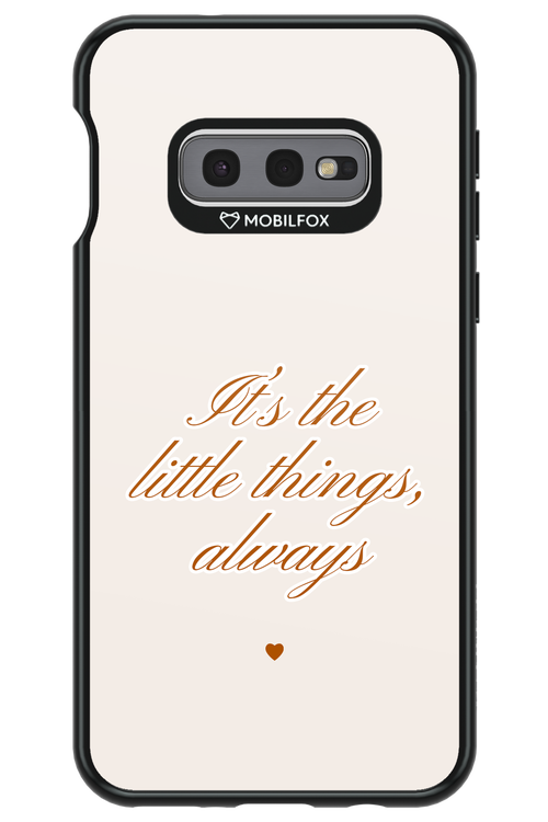 Little Things - Samsung Galaxy S10e