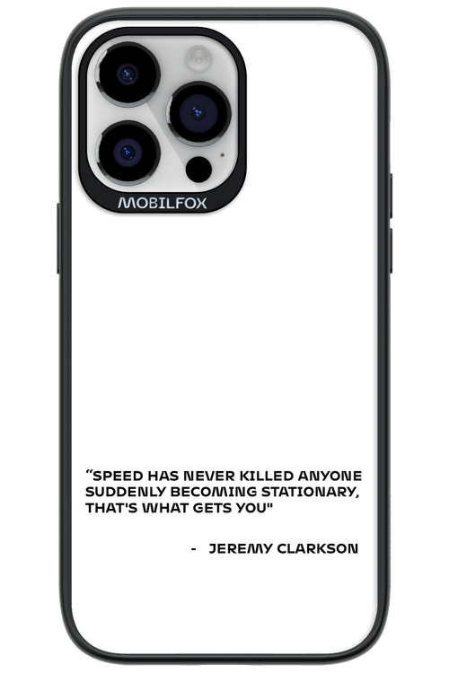 Speed Philosophy 2.0 - Apple iPhone 14 Pro Max