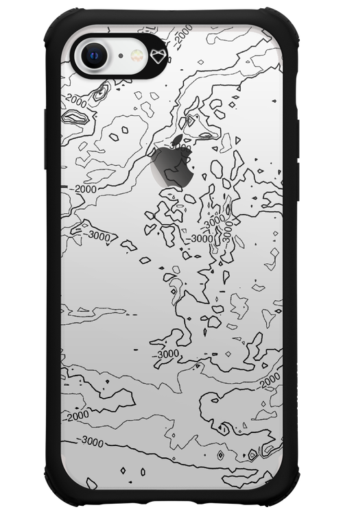 Contour Map - Apple iPhone 7