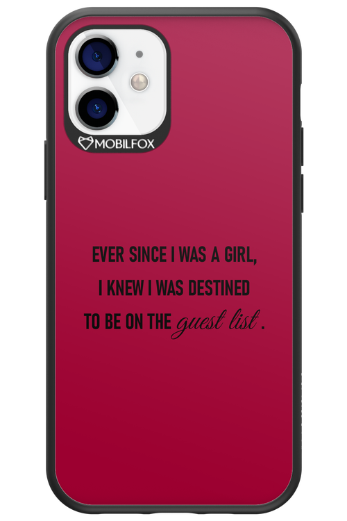 Guest List - Apple iPhone 12