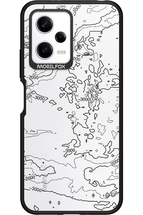 Contour Map - Xiaomi Redmi Note 12 5G