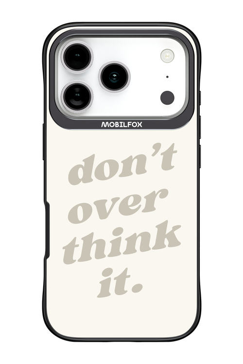 No OverThink - Apple iPhone 17 Pro