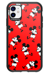 Iconic Mouse (red pattern) - Apple iPhone 11