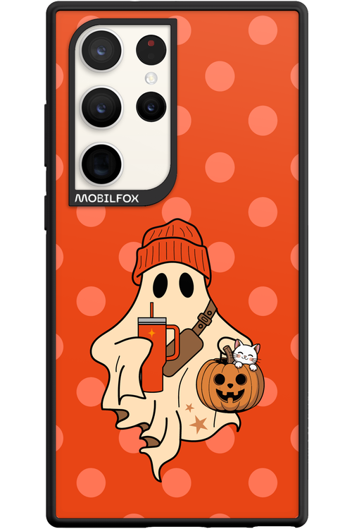 Ghost Girl (Orange) - Samsung Galaxy S23 Ultra