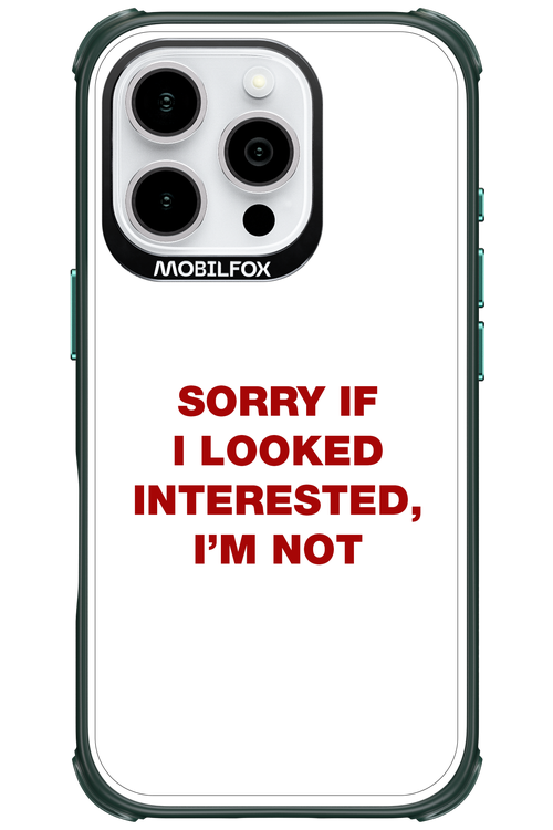 I'm not - Apple iPhone 16 Pro