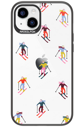 Snow Motion (Transparent) - Apple iPhone 15 Plus