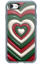 XMAS Hearts - Apple iPhone SE 2020