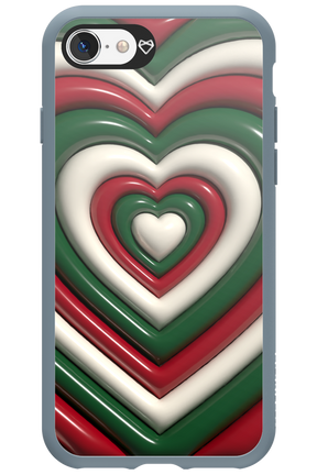 XMAS Hearts - Apple iPhone SE 2020