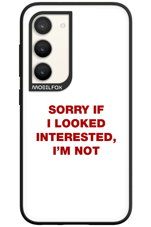 I'm not - Samsung Galaxy S23