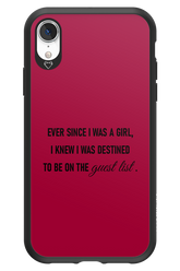 Guest List - Apple iPhone XR