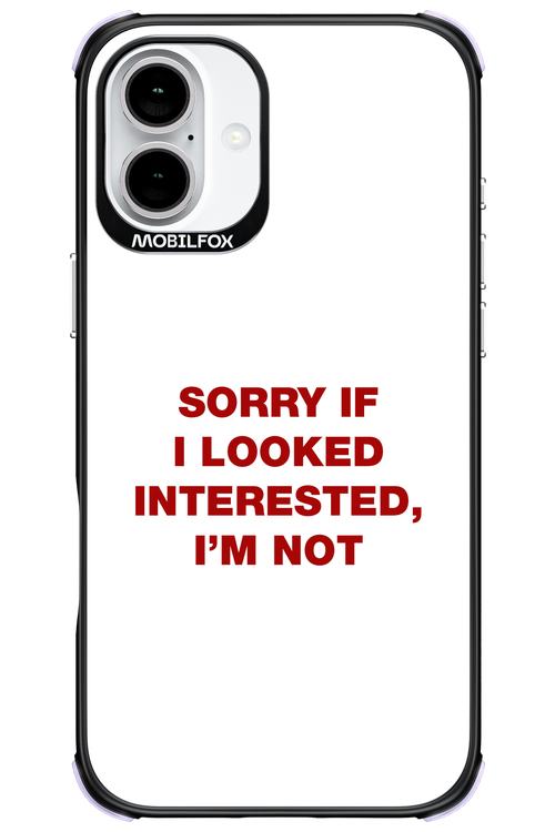 I'm not - Apple iPhone 16 Plus