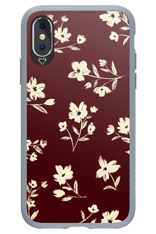 Bloom of Burgundy - Apple iPhone XS