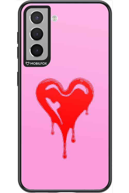 Heart Pink - Samsung Galaxy S21