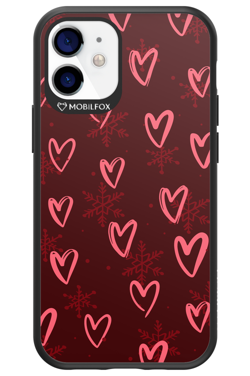 Christmas Hearts - Apple iPhone 12 Mini
